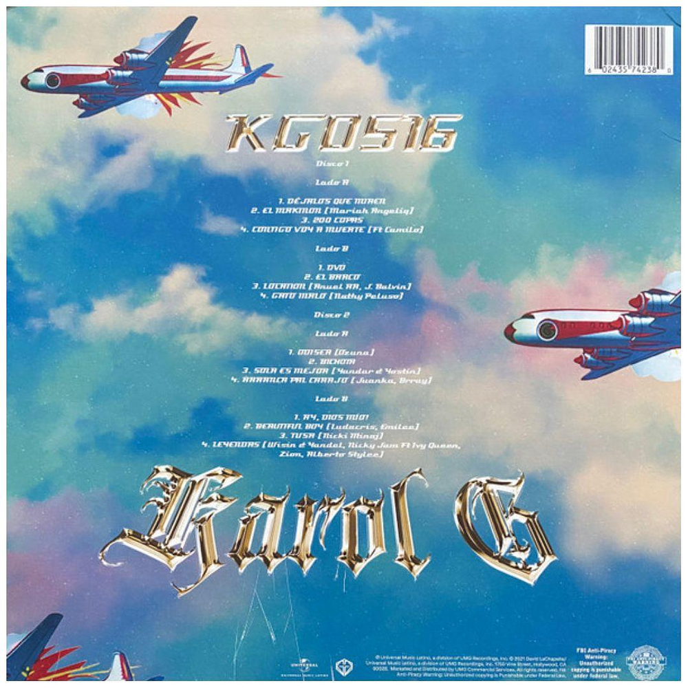 KAROL G - KG0516 (2LP) | VINILO