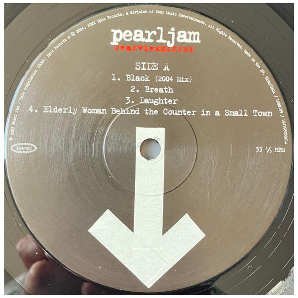 PEARL JAM REARVIEWMIRROR GREATEST HITS 19912003 VOL.2