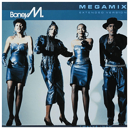 BONEY M - MEGAMIX + RASPUTIN REMIX 12 MAXI SINGLE VINILO USADO