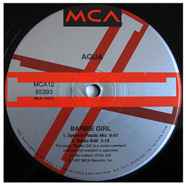 AQUA - BARBIE GIRL | 12'' MAXI SINGLE VINILO