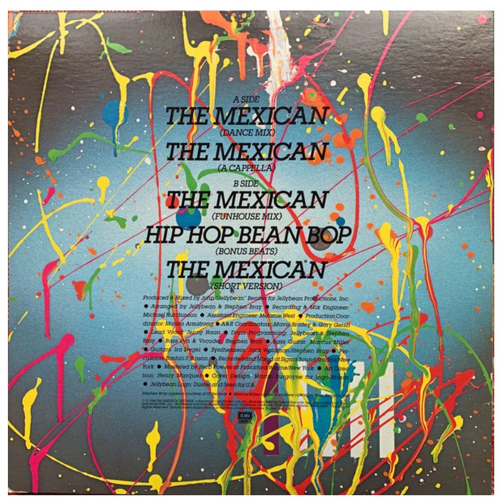 JELLYBEAN - THE MEXICAN  | 12" MAXI SINGLE - VINILO