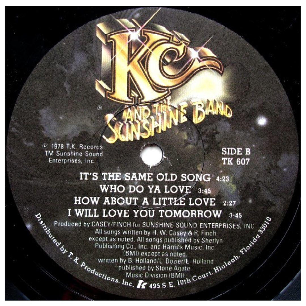 KC & THE SUNSHINE BAND - WHO DO YA LOVE | VINILO