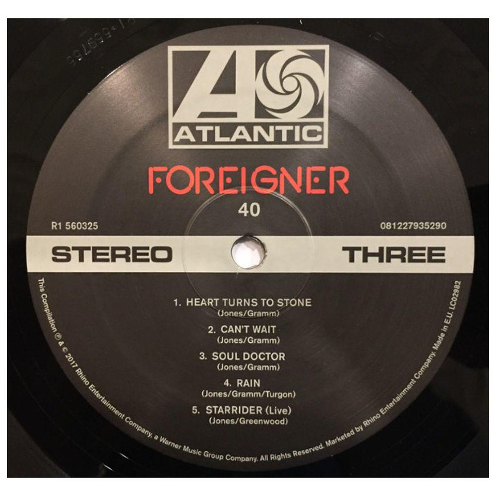 FOREIGNER - 40 HITS FROM 40 YEARS 2LP VINILO
