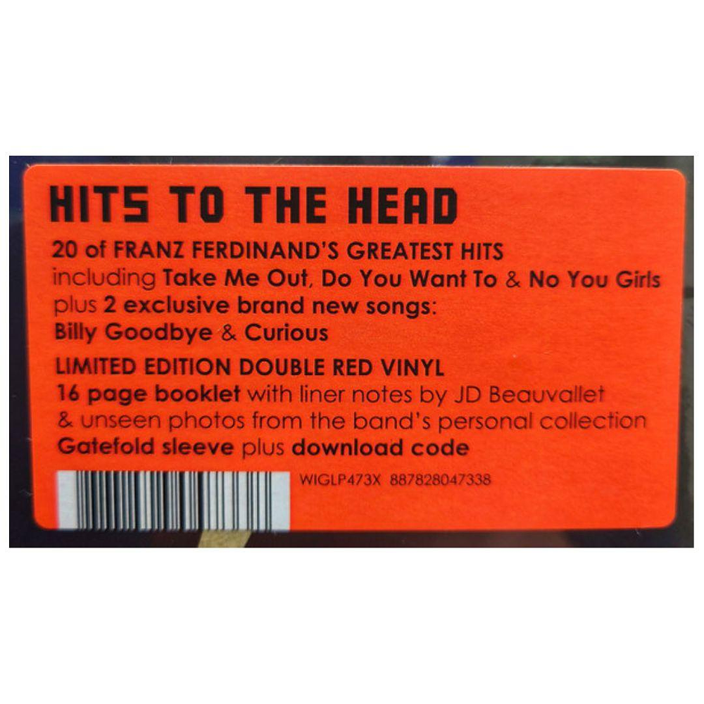 FRANZ FERDINAND - HITS TO THE HEAD 2LP VINILO