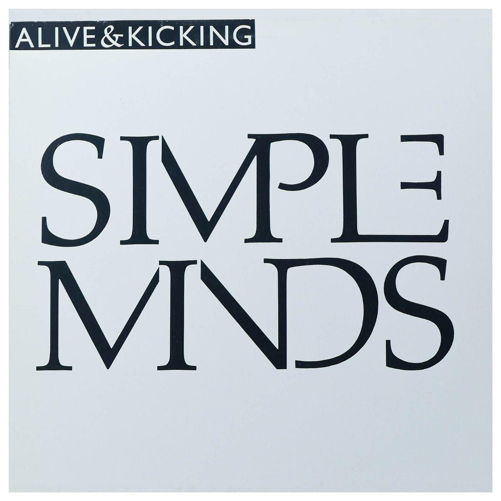 SIMPLE MINDS - ALIVE & KICKING 12 MAXI SINGLE VINILO USADO