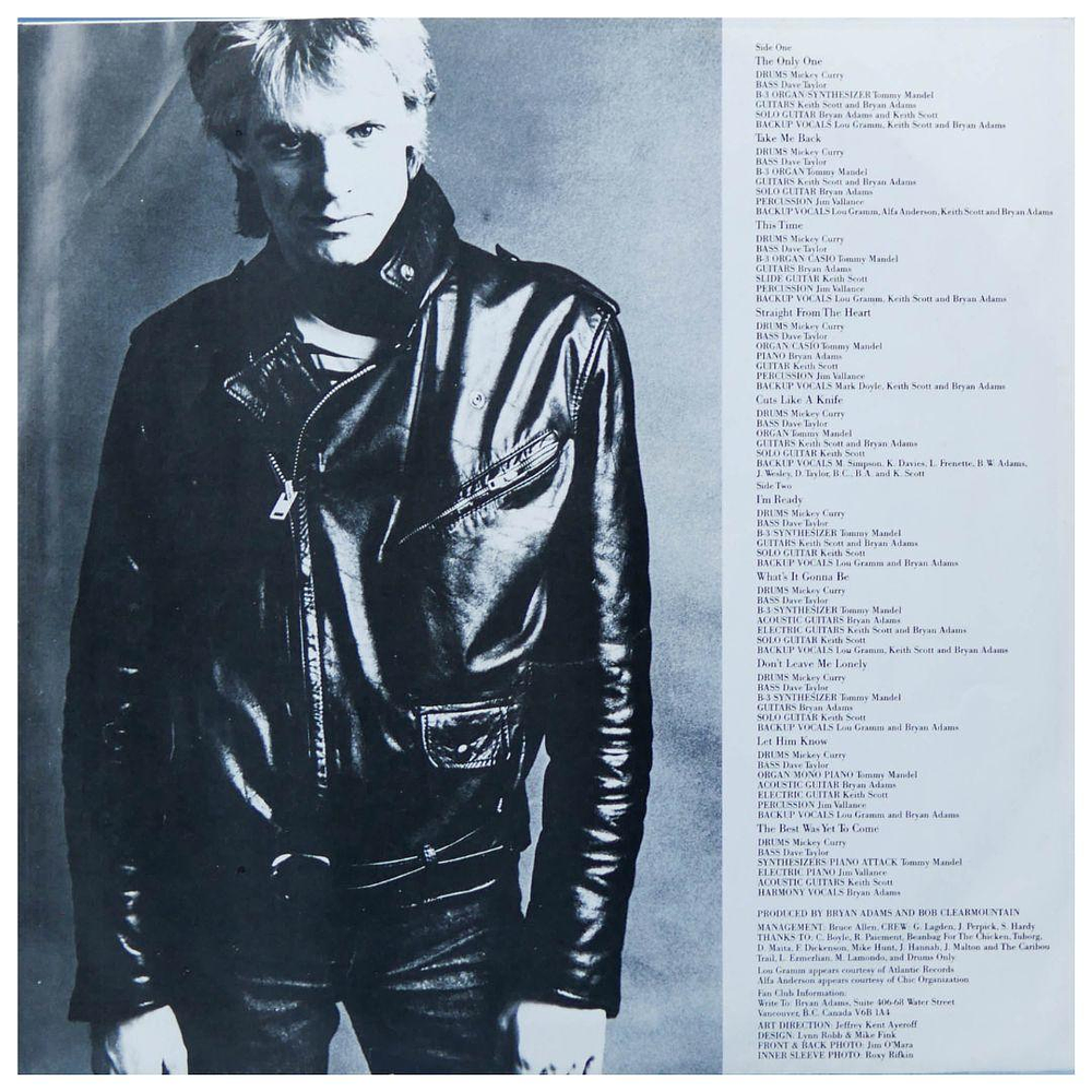 BRYAN ADAMS - CUTS LIKE A KNIFE | VINILO USADO