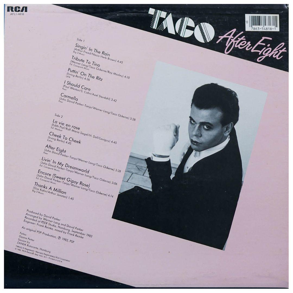 TACO  - AFTER EIGHT | VINILO USADO