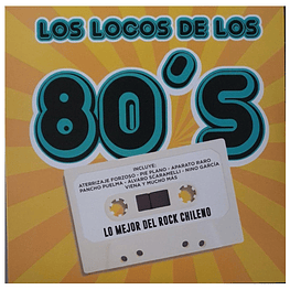 LOS LOCOS DE LOS 80''S - VARIOS VINILO