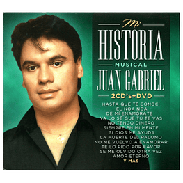 JUAN GABRIEL - MI HISTORIA (2CD+DVD) CD