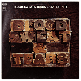 BLOOD, SWEAT & TEARS - GREATEST HITS VINILO USADO