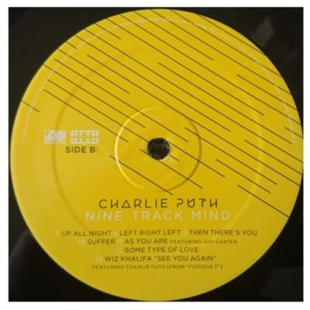 CHARLIE PUTH - NINE TRACK MIND VINILO