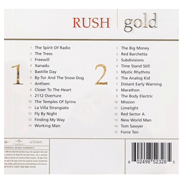 RUSH - GOLD (2CD) | CD