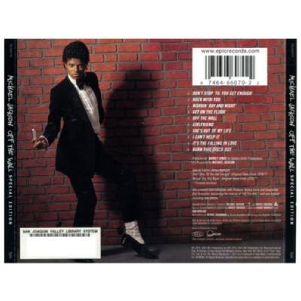 MICHAEL JACKSON - OFF THE WALL (SPECIAL EDITION)CD