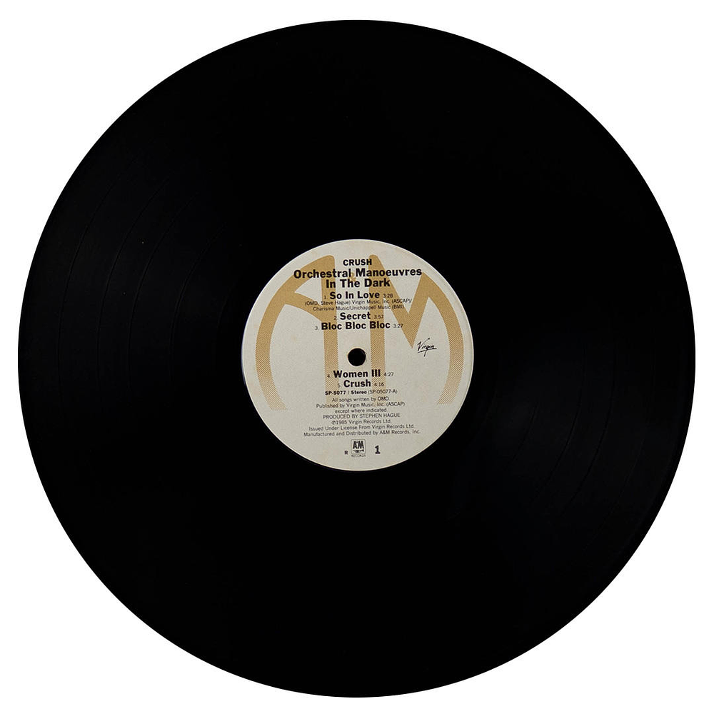 OMD CRUSH VINILO USADO