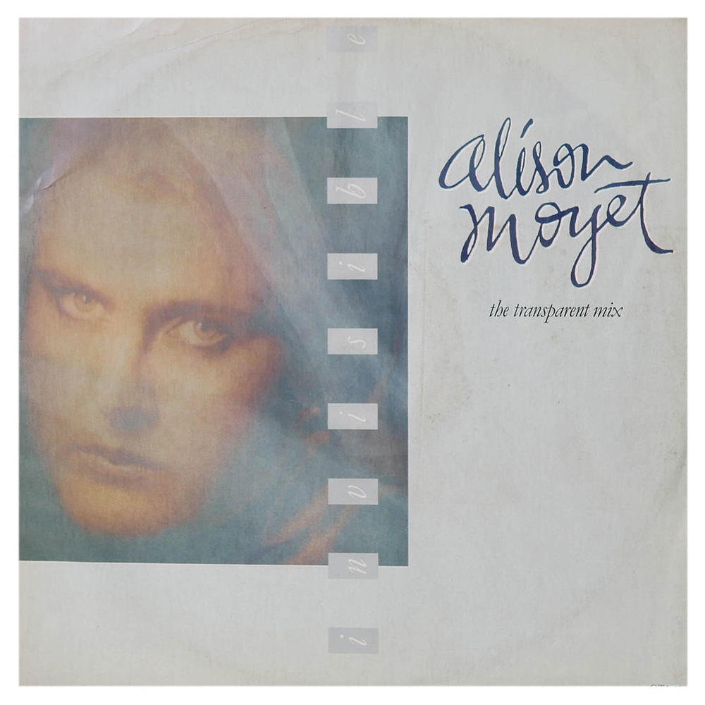 ALISON MOYET - INVISIBLE (TRANSPARENT MIX) | 12'' MAXI SINGLE USADO