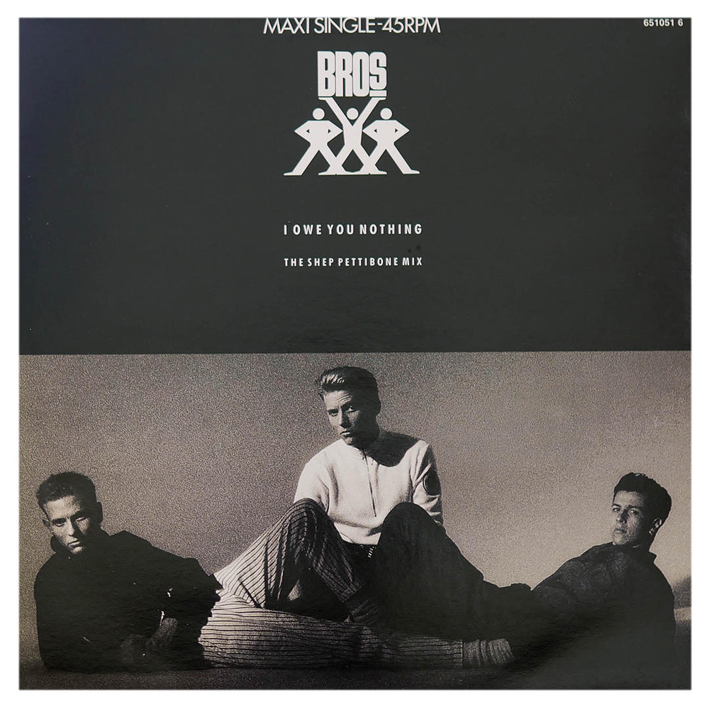 BROS - I OWE YOU NOTHING (SHEP PETTIBONE MIX) | 12'' MAXI SINGLE USADO