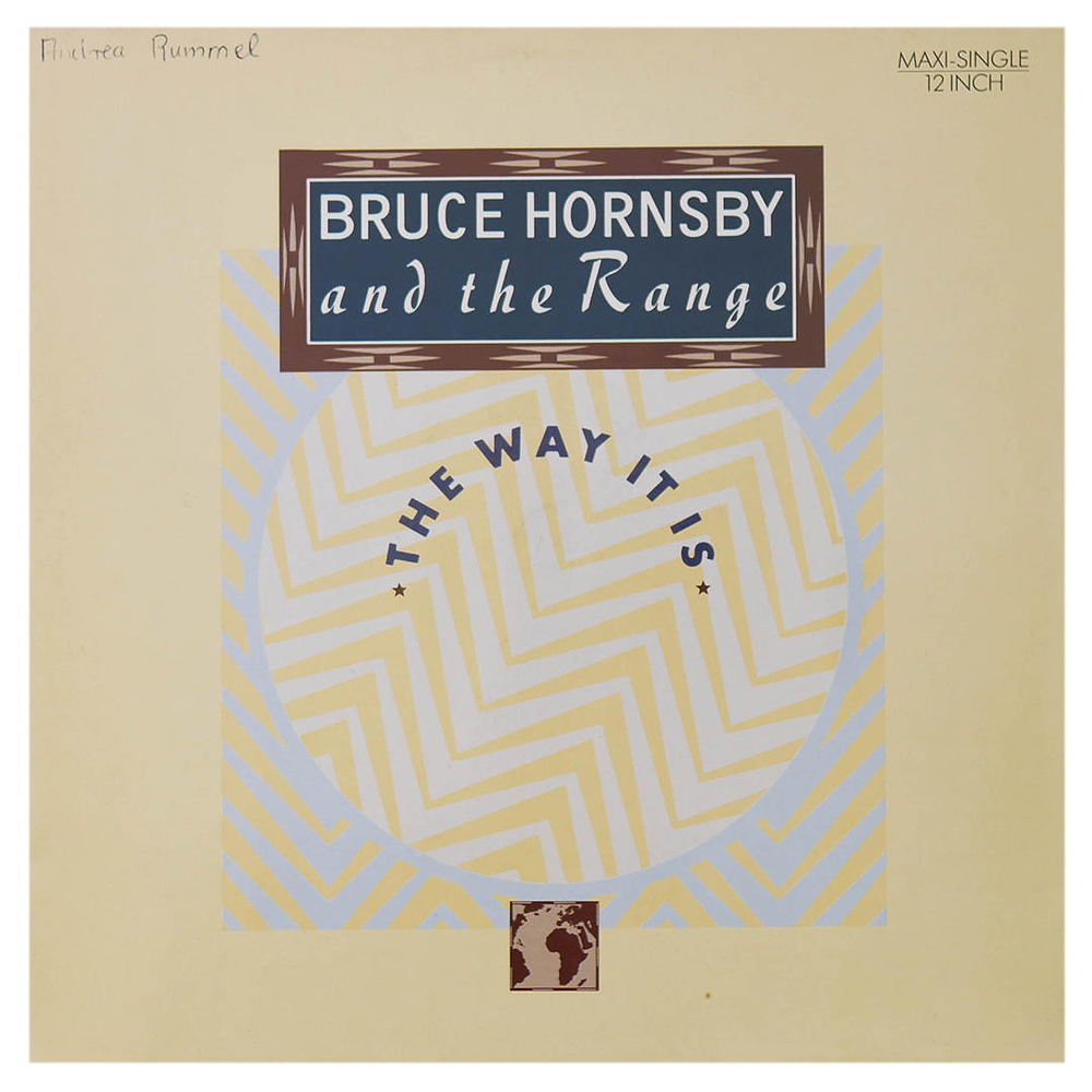 BRUCE HORNSBY AND THE RANGE - THE WAY IT IS 12'' MAXI SINGLE VINILO USADO