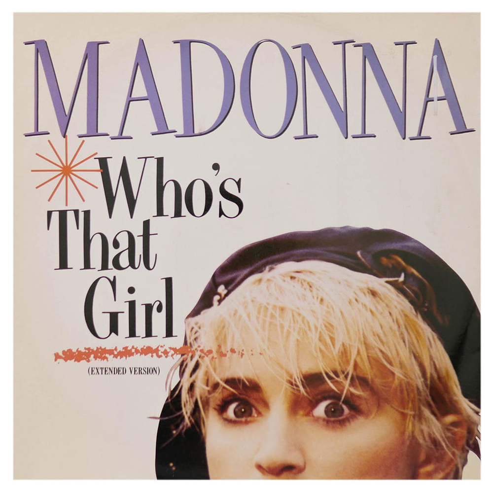 MADONNA - WHO'S THAT GIRL | 12'' MAXI SINGLE USADO