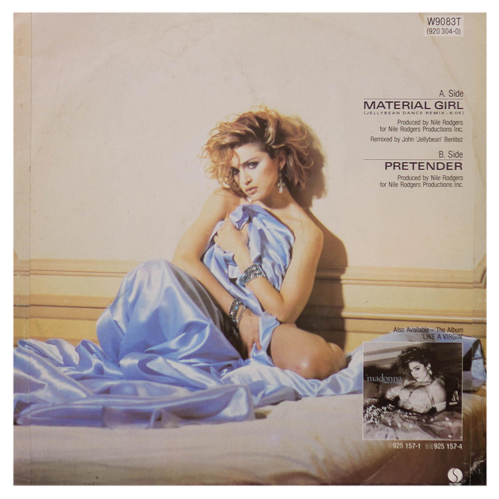 MADONNA - MATERIAL GIRL | 12'' MAXI SINGLE USADO