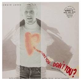 HOWARD JONES - YOU KNOW I LOVE YOU…DON'T YOU (2LP) 12'' MAXI SINGLE VINILO USADO