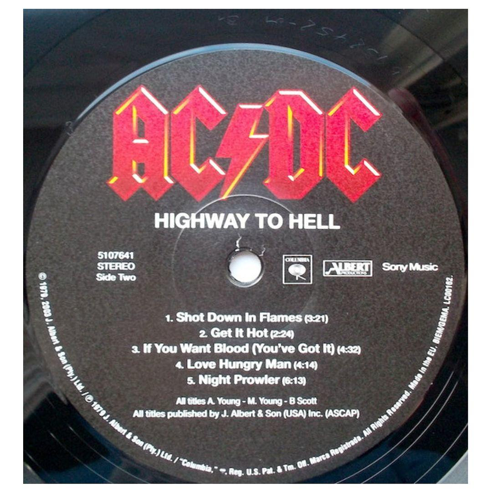 AC/DC - HIGHWAY TO HELL (LTD EDIT) | VINILO