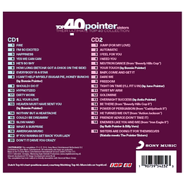 POINTER SISTERS - TOP 40 (2CD) CD