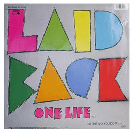 LAID BACK - ONE LIFE 12'' MAXI SINGLE VINILO USADO