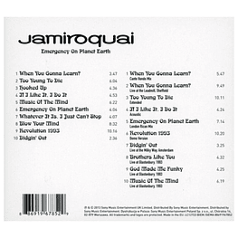 JAMIROQUAI - EMERGENCY ON PLANET EARTH(2CD) CD