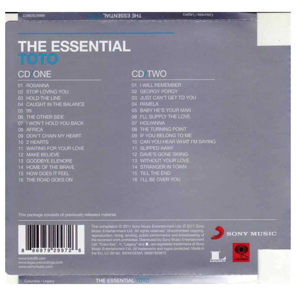 TOTO - THE ESSENTIAL TOTO (2CD) | CD