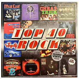 TOP 40  ROCK - TOP 40  ROCK( GREY VINYL)  VINILO