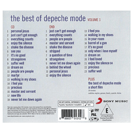DEPECHE MODE - BEST OF VOL.1 (CD+DVD) CD