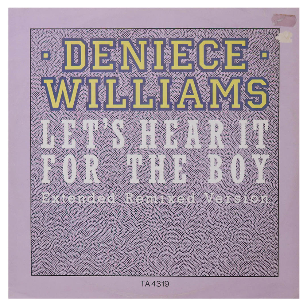 DENIECE WILLIAMS - LET'S HEAR IT FOR THE BOYS | 12'' MAXI SINGLE USADO