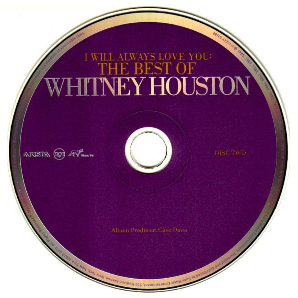 WHITNEY HOUSTON - I WILL ALWAYS LOVE YOU THE BEST (2CD) DELUXE CD