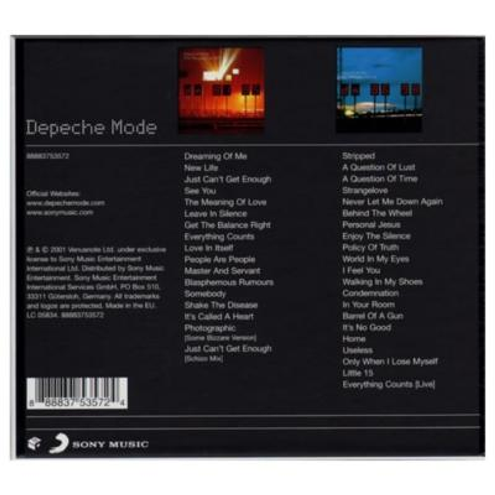 DEPECHE MODE - SINGLES 81-98 2CD CD