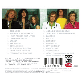 FOREIGNER - THE DEFINITIVE CD