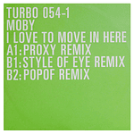 MOBY - I LOVE TO MOVE IN HERE | 12'' MAXI SINGLE USADO