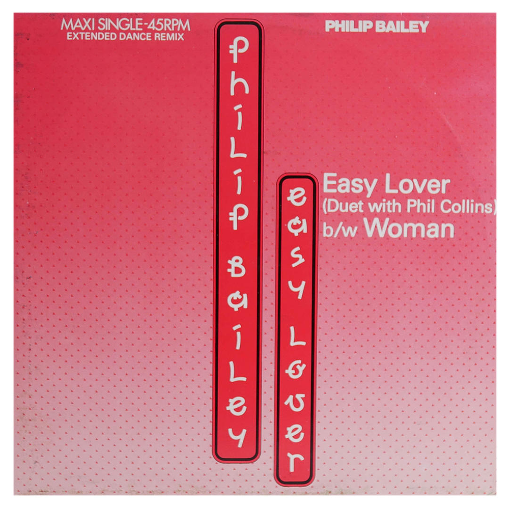 PHILIP BAILEY FT. PHIL COLLINS - EASY LOVER | 12'' MAXI SINGLE USADO