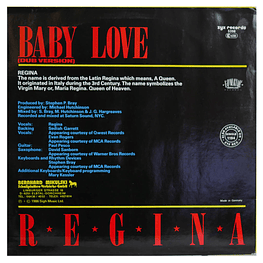 REGINA - BABY LOVE 12'' MAXI SINGLE VINILO USADO