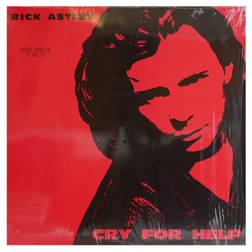 RICK ASTLEY - CRY FOR HELP | 12'' MAXI SINGLE USADO