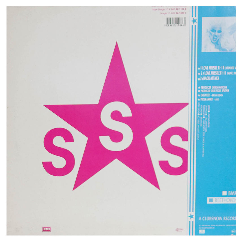 SIGUE SIGUE SPUTNIK  - LOVE MISSILE F1-11 | 12'' MAXI SINGLE USADO