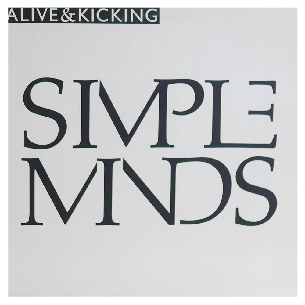 SIMPLE MINDS - ALIVE & KICKING | 12'' MAXI SINGLE USADO