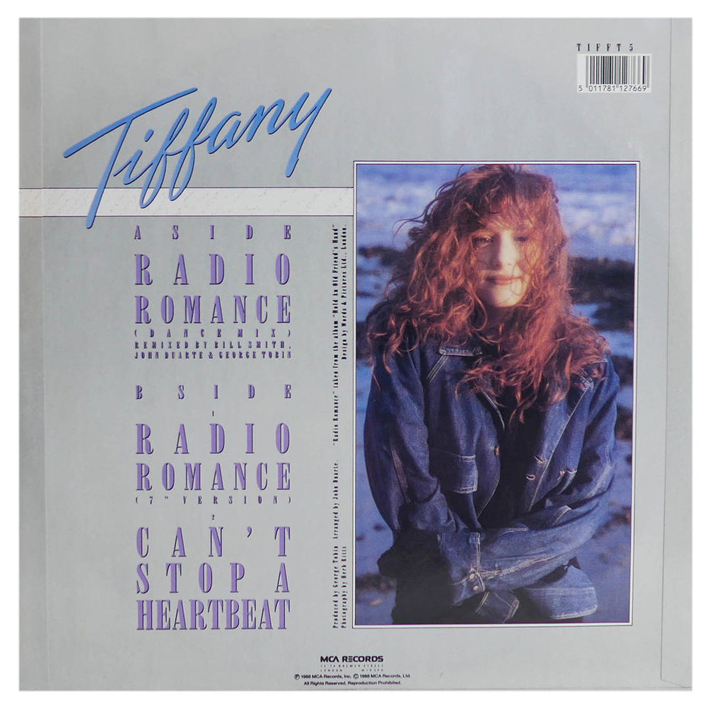 TIFFANY - RADIO ROMANCE (DANCE MIX) | 12'' MAXI SINGLE USADO