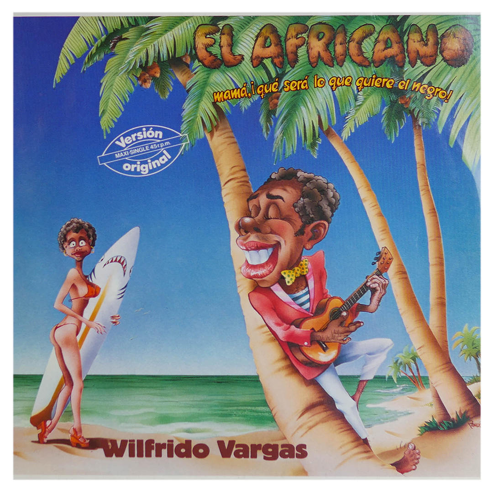 WILFRIDO VARGAS - EL AFRICANO | 12'' MAXI SINGLE USADO