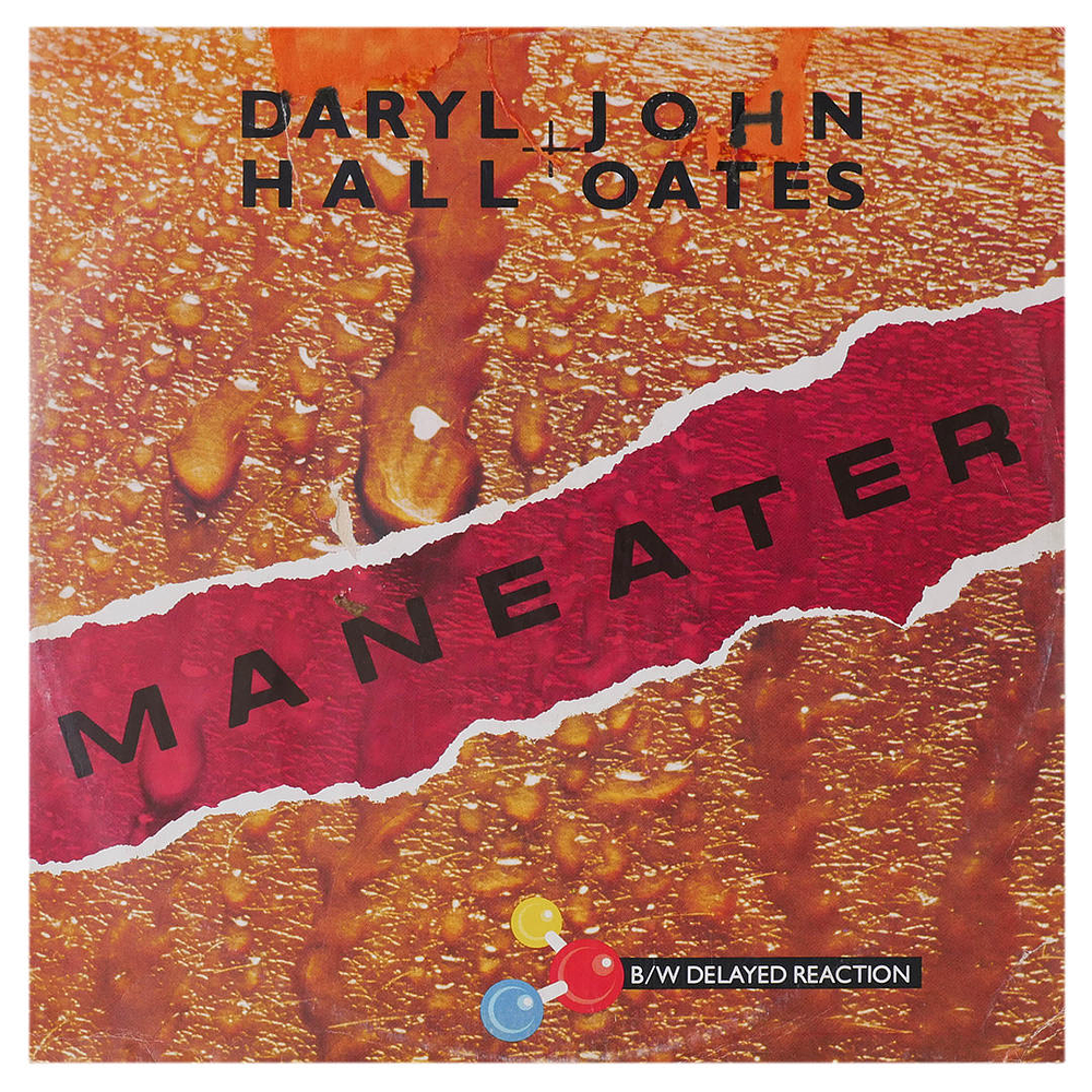 DARYL HALL & JOHN OATES - MANEATER | 12'' MAXI SINGLE USADO