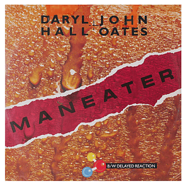 DARYL HALL & JOHN OATES - MANEATER | 12'' MAXI SINGLE USADO