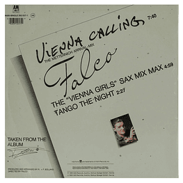 FALCO - VIENNA CALLING (THE METTERNICH ) |12'' MAXI SINGLE - VINILO USADO