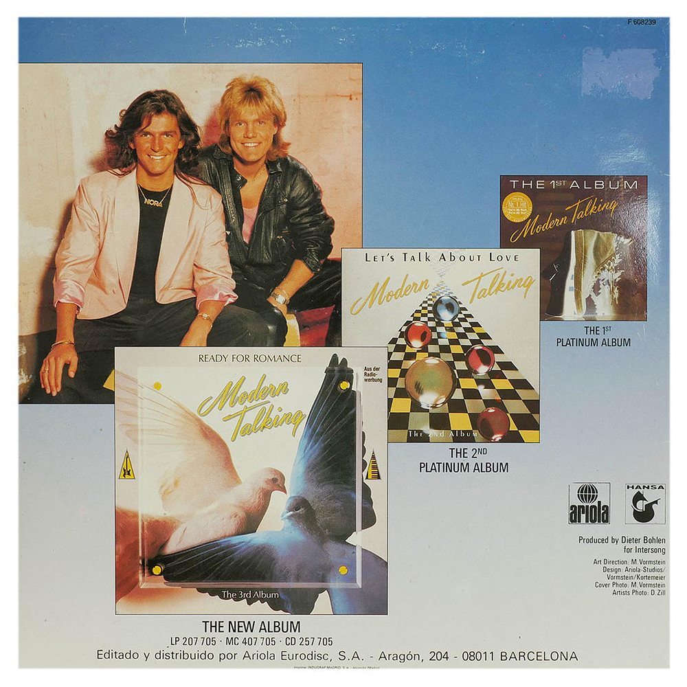 MODERN TALKING - ATLANTIS IS CALLING (S.O.S. FOR LOVE) | 12'' MAXI SINGLE USADO