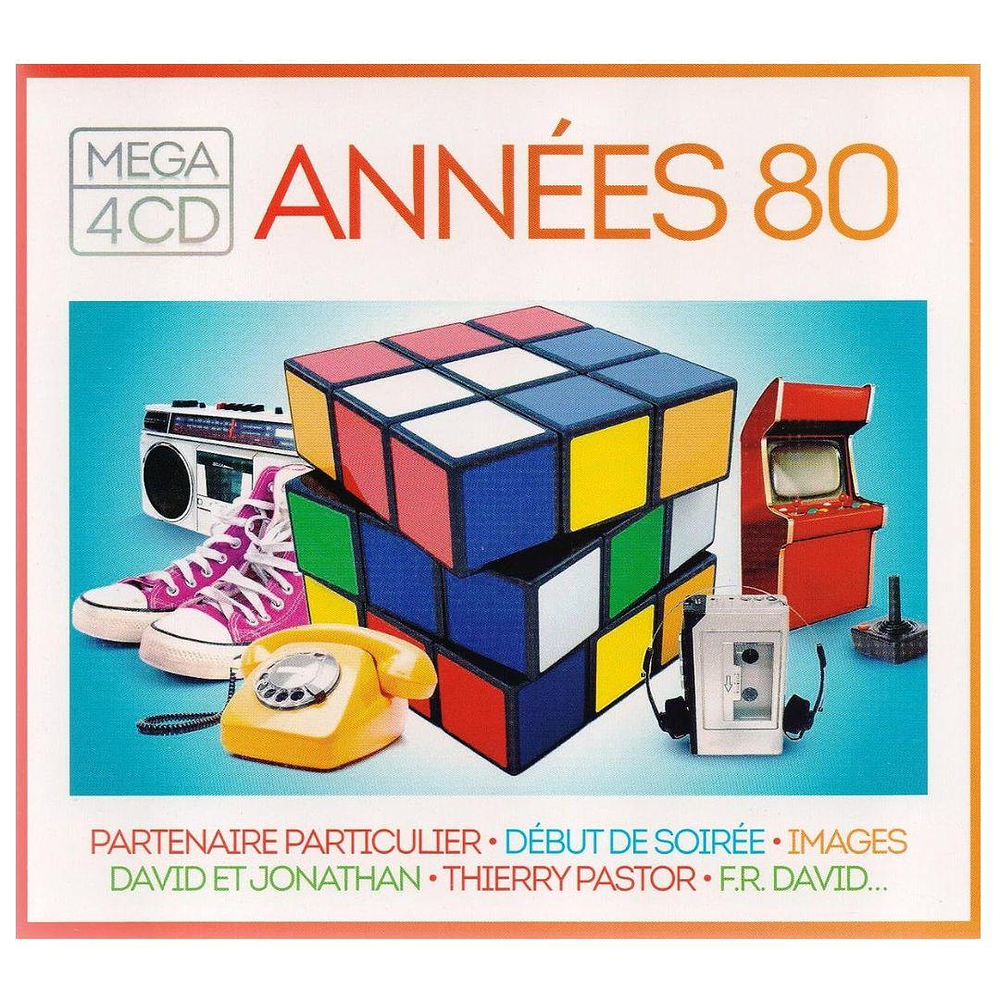 MEGA ANN''ES 80 - VARIOUS 80''S ANN''ES HITS (4CD) | CD