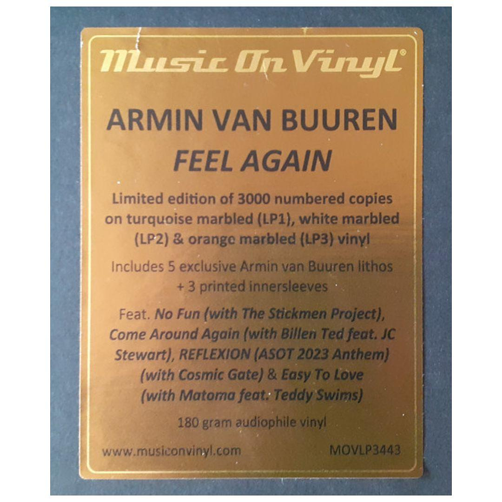 ARMIN VAN BUUREN - FEEL AGAIN (3LP) (DELUXE) | BOXSET