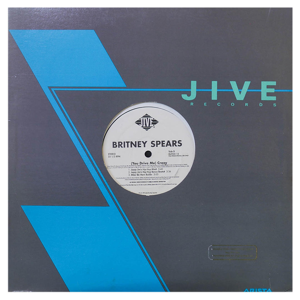 BRITNEY SPEARS - (YOU DRIVE ME) CRAZY | 12'' MAXI SINGLE USADO